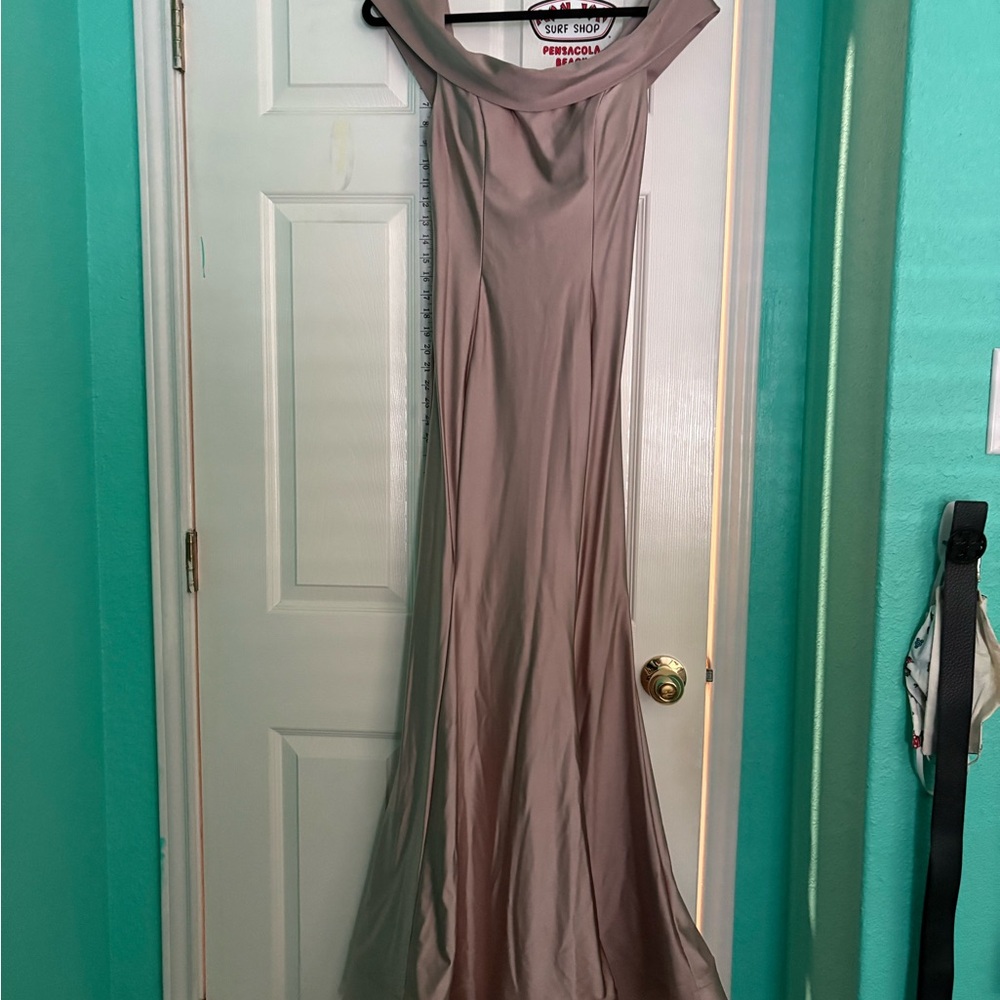 Amelia Couture Blush Evening Gown